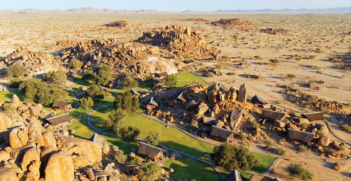 Canyon Lodges, Fish river Canyon, Namibië