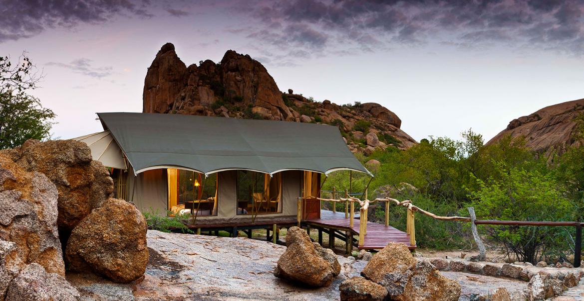 Erongo Wilderness Lodge, Omaruru, Damaraland, Namibië