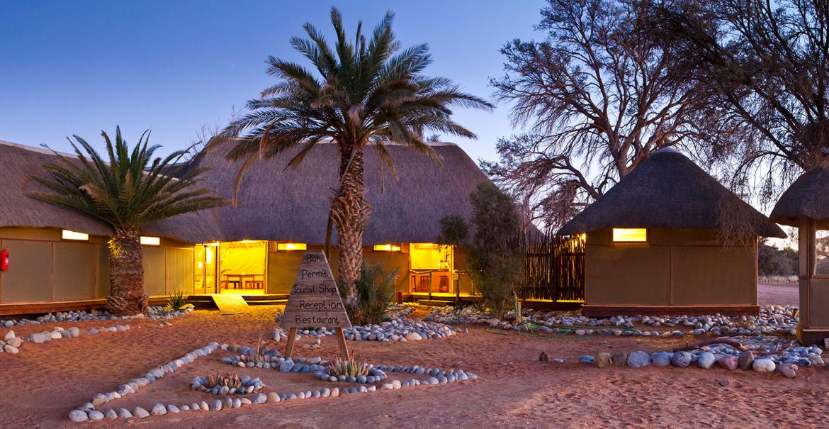 Sesriem Campsite, Sossusvlei, Namibië