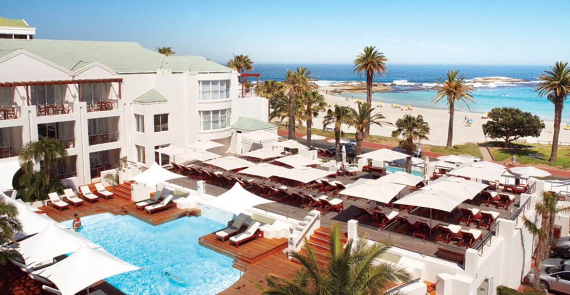 The Bay Hotel, Camps Bay, Cape Town, Zuid-Afrika