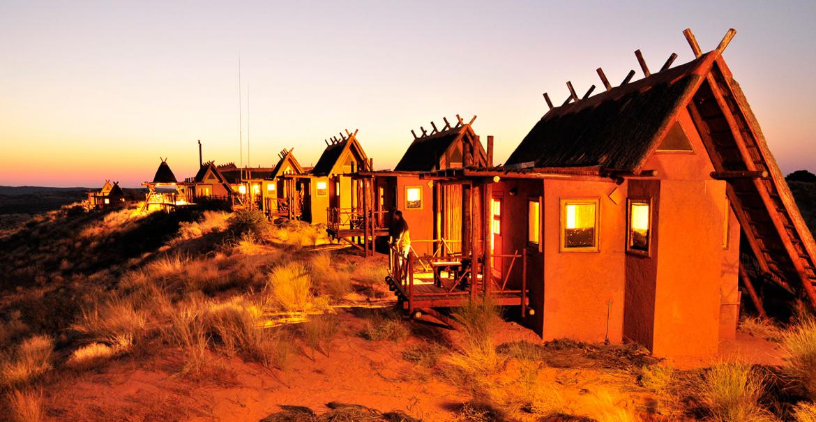 !Xaus Lodge, Kgalagadi Transfrontier Park, Zuid-Afrika