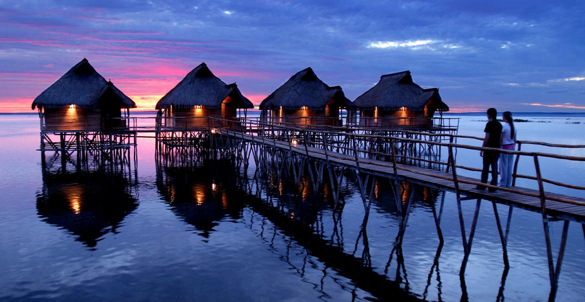 Flamingo Bay Water Lodge, Inhambane, Mozambique