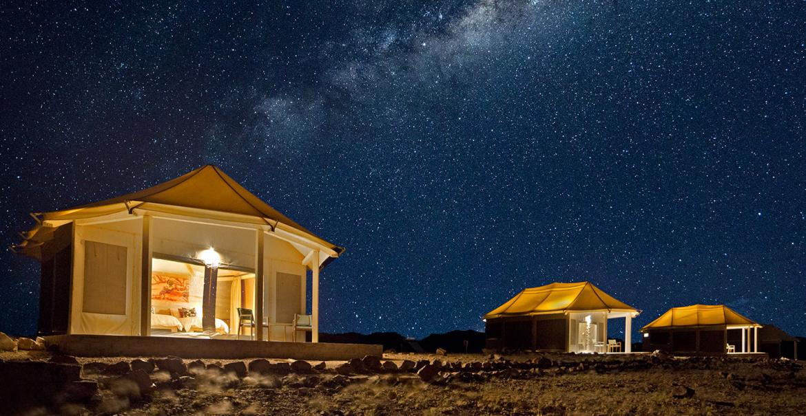 Desert Hills Glamping Camp, Damaraland, Namibia