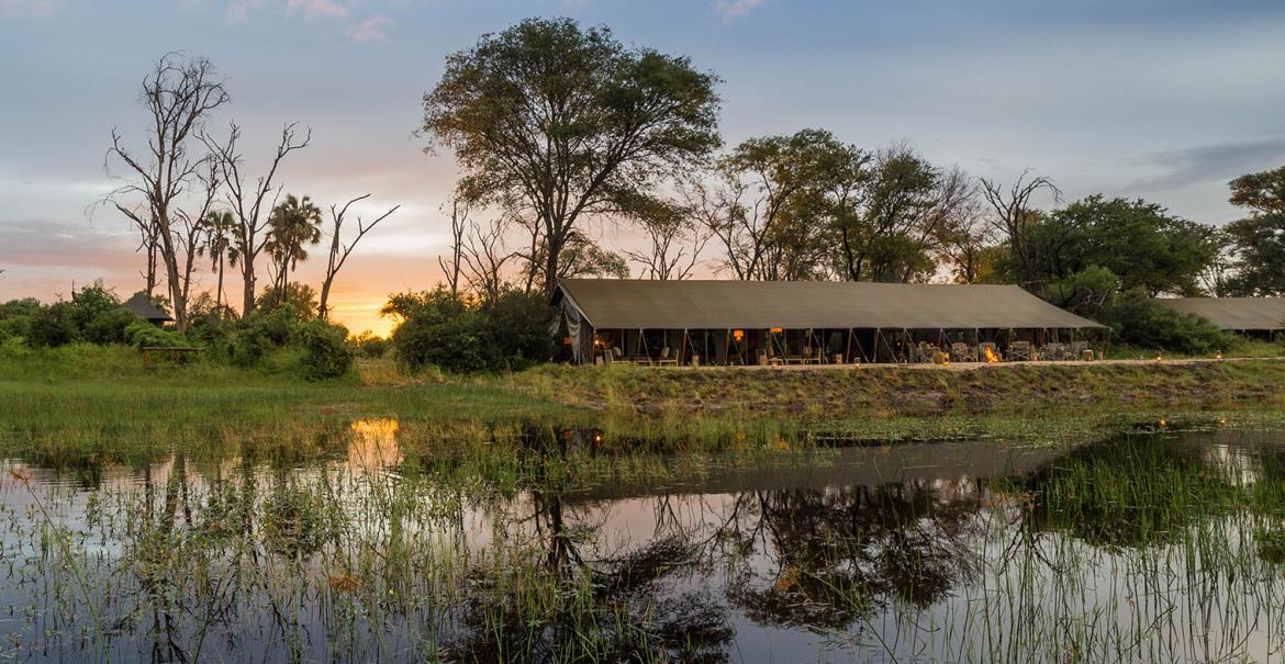 Gomoti Plains Camp, Okavango Delta, Botswana
