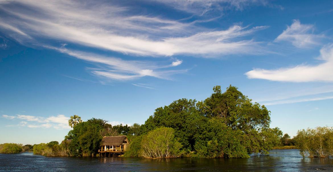 Sindabezi Island, Livingstone, Victoria Falls, Zambia