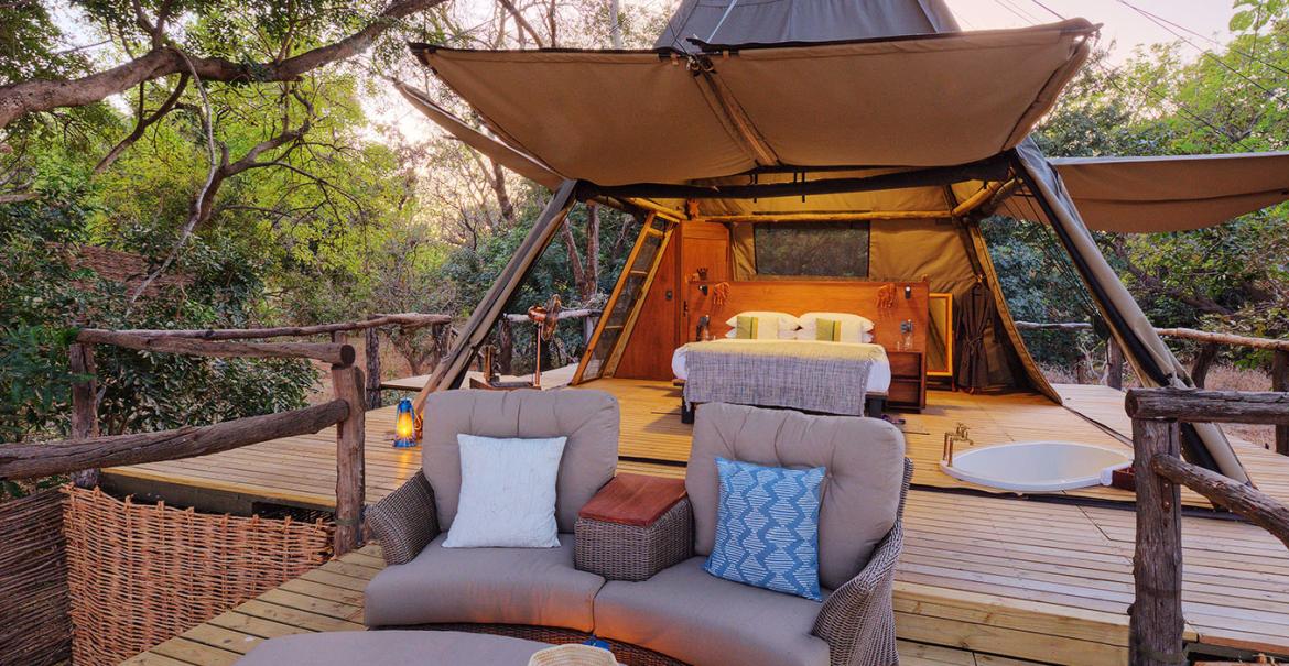 Shawa Luangwa Camp, South Luangwa, Zambia