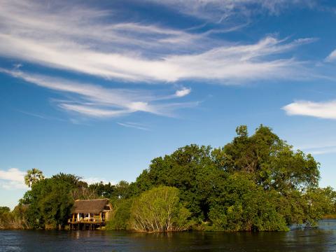 Sindabezi Island, Livingstone, Victoria Falls, Zambia